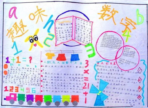 收藏这些趣味数学手抄报,陪孩子一起动手写一写,画一画