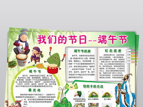 wordps端午节小报传统节日手抄报文化习俗电子手抄报小报素材图片psd模板下载75.78mb端午节手抄报大全节日手抄报