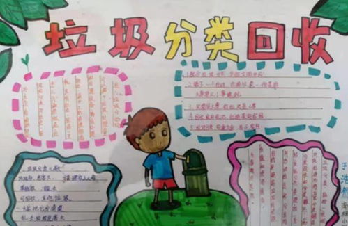图说丨有创意手抄报宣传垃圾分类