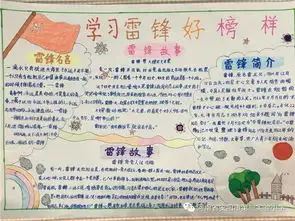 追锋行动之学习雷锋精神争做雷锋传人手抄报活动