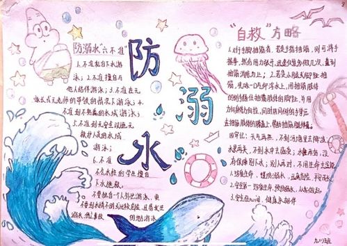 温泉中学开展防溺水征文和手抄报竞赛活动