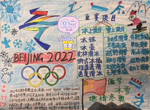 北京冬季奥运会手抄报简笔画小学生设计北京冬季奥运会手抄报简笔画小学生图片查字典板报网