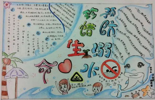 送学生必看的防溺水手抄报大全
