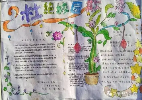 馆陶县实验小学防欺凌防溺水手抄报展览