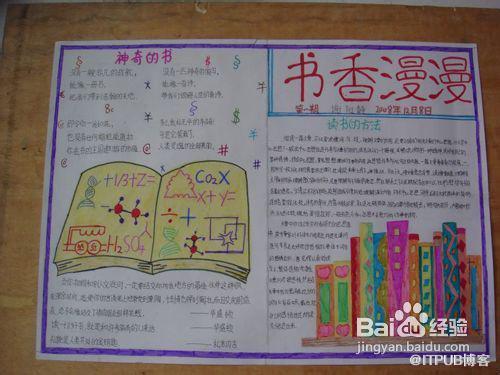 关于读书的手抄报