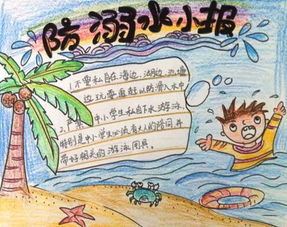 如何防止溺水的小学生手抄报资料