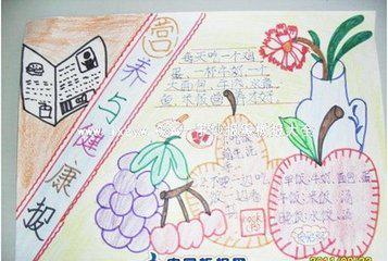 关于平衡营养,促进健康为主题的手抄报