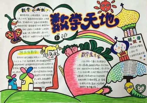 收藏这些趣味数学手抄报,陪孩子一起动手写一写,画一画