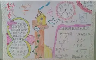 北京小学数学手抄报二年级