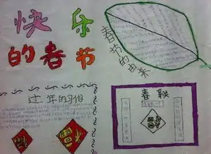 2019快乐春节手抄报内容六年级