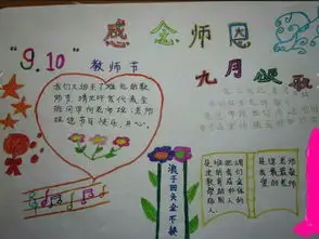 关于教室节的手抄报