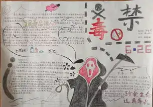 2018禁毒主题手抄报优秀作品集