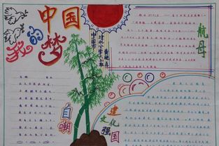 我的中国梦手抄报我的中国梦手抄报设计