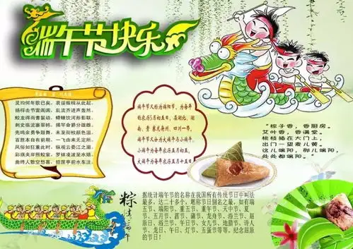 端午节手抄报端午节精选手抄报黑板报