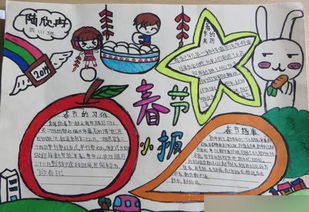 我们的节日春节手抄报