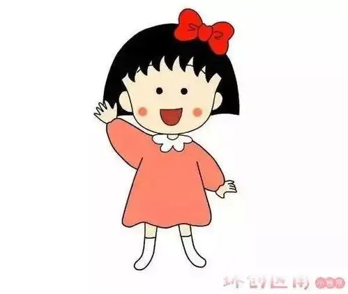 简笔画小学生学雷锋做好事