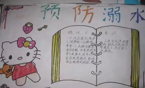 三年级暑假作业有关防溺水的手抄报素材及模板,可以参考一下