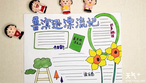 鲁滨逊漂流记手抄报