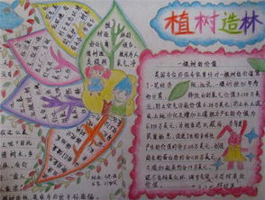 有关植树节手抄报内容