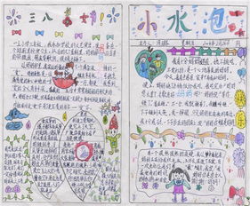 妇女节快乐手抄报20字