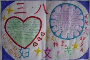2018小学生三八妇女节手抄报图片大全妇女节手抄报简单漂亮
