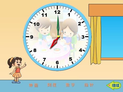 一年级数学上册课件认识钟表7苏教版
