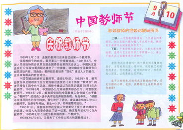 教师节手抄报手抄报