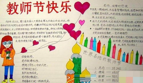 2019年教师节手抄报图片大全简单又漂亮