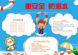 少儿儿童学生作业课外辅导趣味数学学习主题手抄报word电子小报可编辑模版图片素材防溺水手抄报大全wps模板下载0.65mb安全健康手抄报