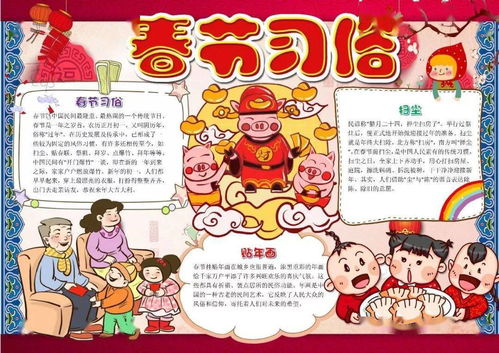 春节手抄报合集好词好句好段含写作思路,建议给孩子收藏一份