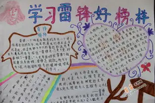 学习雷锋好榜样手抄报简单又漂亮图片大全内容