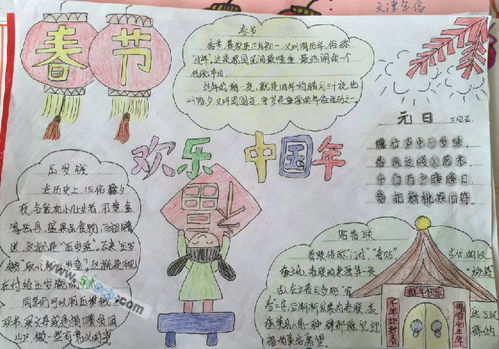 春节手抄报图片大全春节手抄报内容