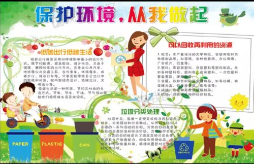 502微课垃圾分类手抄报合集