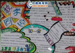 探索数学世界,全国数学获奖手抄报集锦