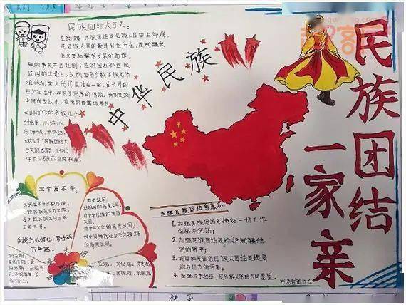 民族团结一家亲作品集来啦