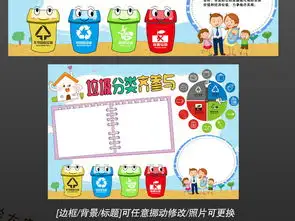 psd垃圾分类绿色环保低碳生活爱护地球手抄报小报边框图片模板psd设计图下载爱护地球手抄报大全编号16582107