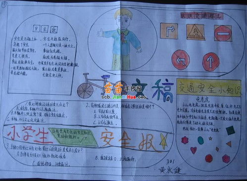 交通安全小知识手抄报