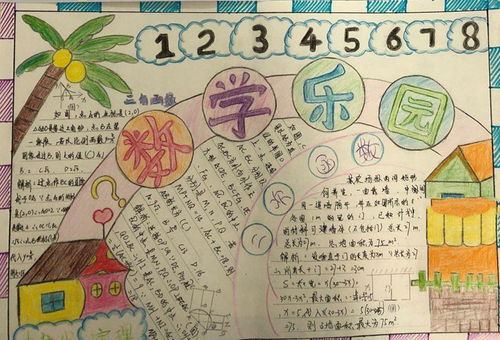 北京小学二年级简单数学手抄报