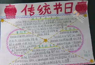 传统节日手抄报图片内容