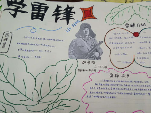 商丘市小学开展学雷锋手抄报评比活动