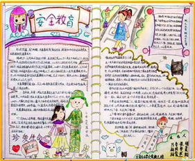 安全教育手抄报中学生安全教育资料