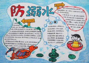 防溺水手抄报资料