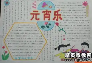 元宵节手抄报资料