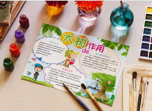 少儿植树节主题小报手抄报word模板下载docx格式熊猫办公