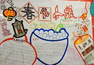 四年级元宵手抄报图片