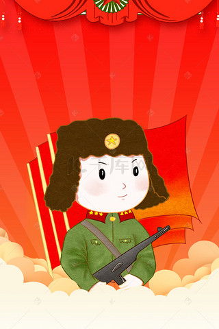 红色精神背景图片红色精神背景素材图片千库网
