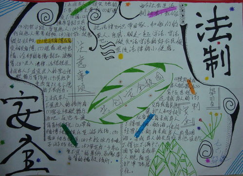 小学五年级法制安全手抄报