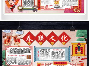 对联天地小报春联文化新春楹联会传统习俗手抄小报图片模板psd设计图下载元旦手抄报大全编号17394966