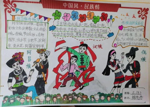 中国风民族情20202021学年上学期三年级语文学科活动