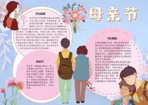 母亲节定制手抄报,送给母亲和孩子收藏起来慢慢看